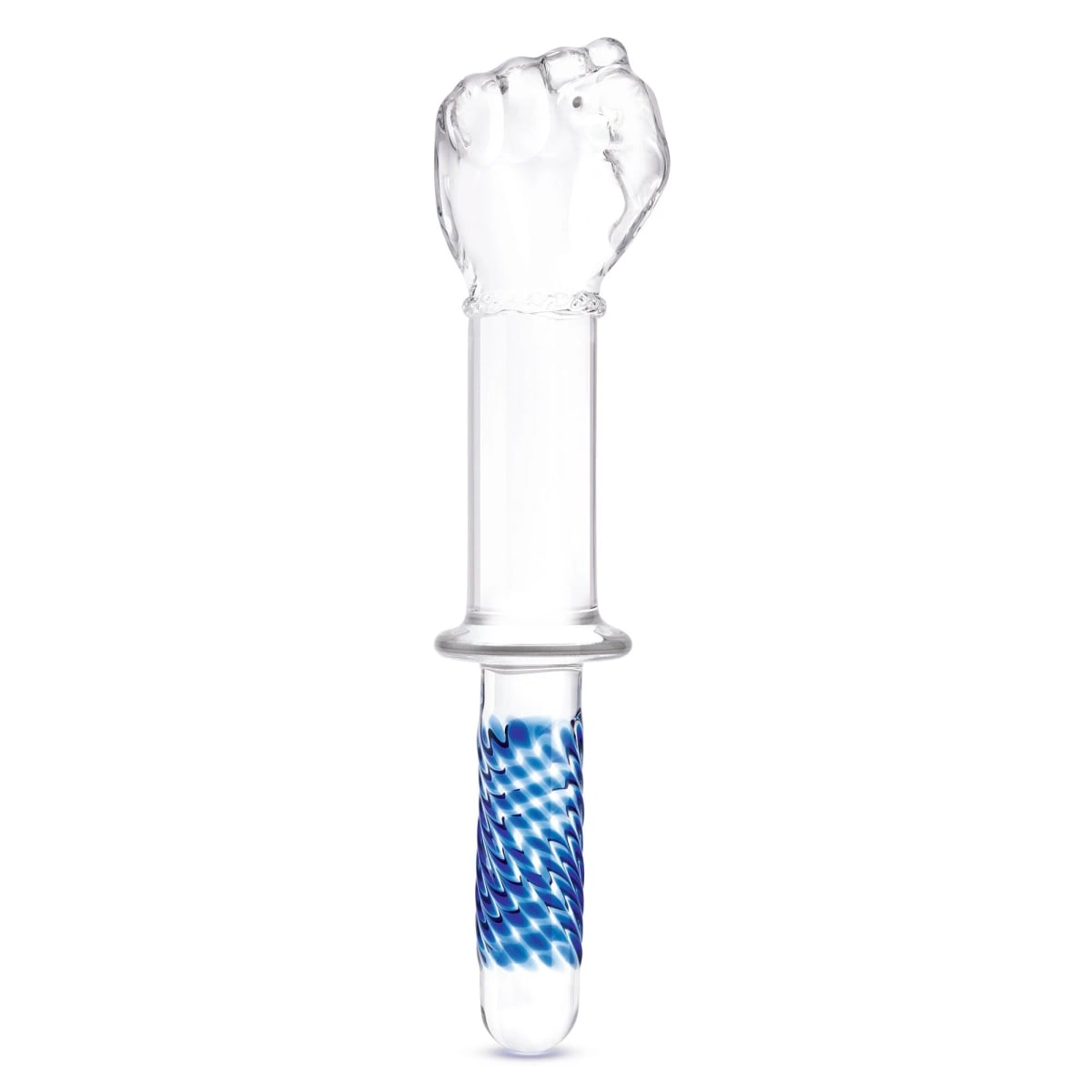 11-Inch Glass Fist Dildo