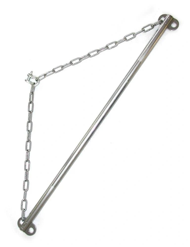 Ballistic Metal 36-Inch Suspension Bar with Chain - Aircraft Grade Aluminum