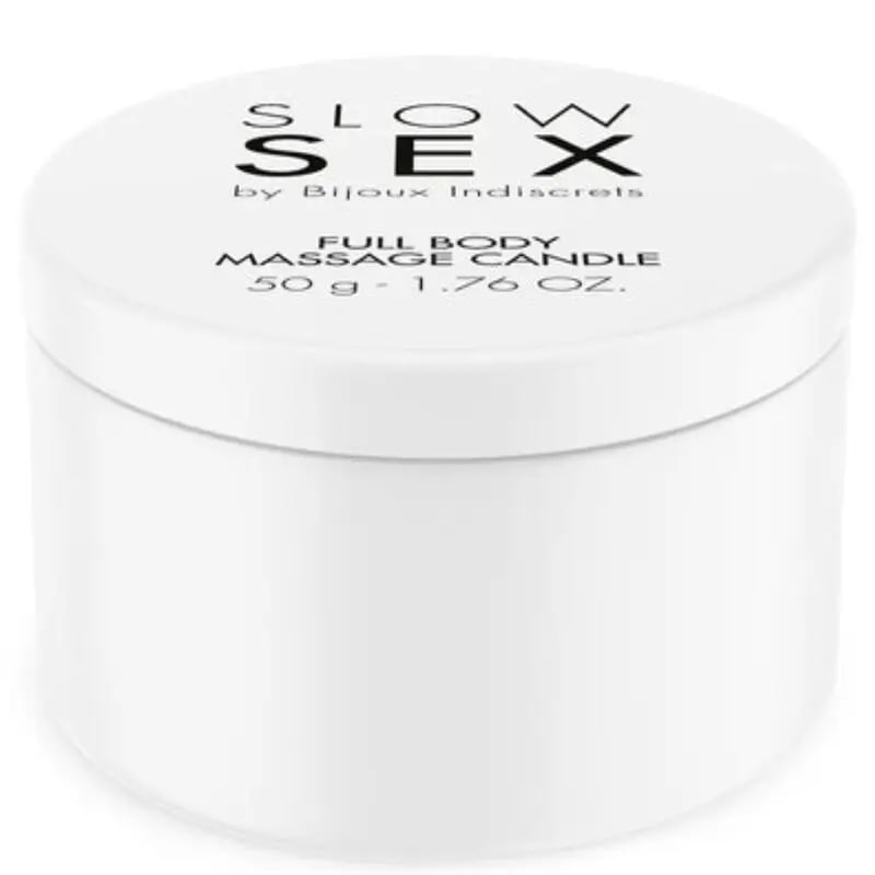 Bijoux Indiscrets Full Body Massage Candle - Slow Sex
