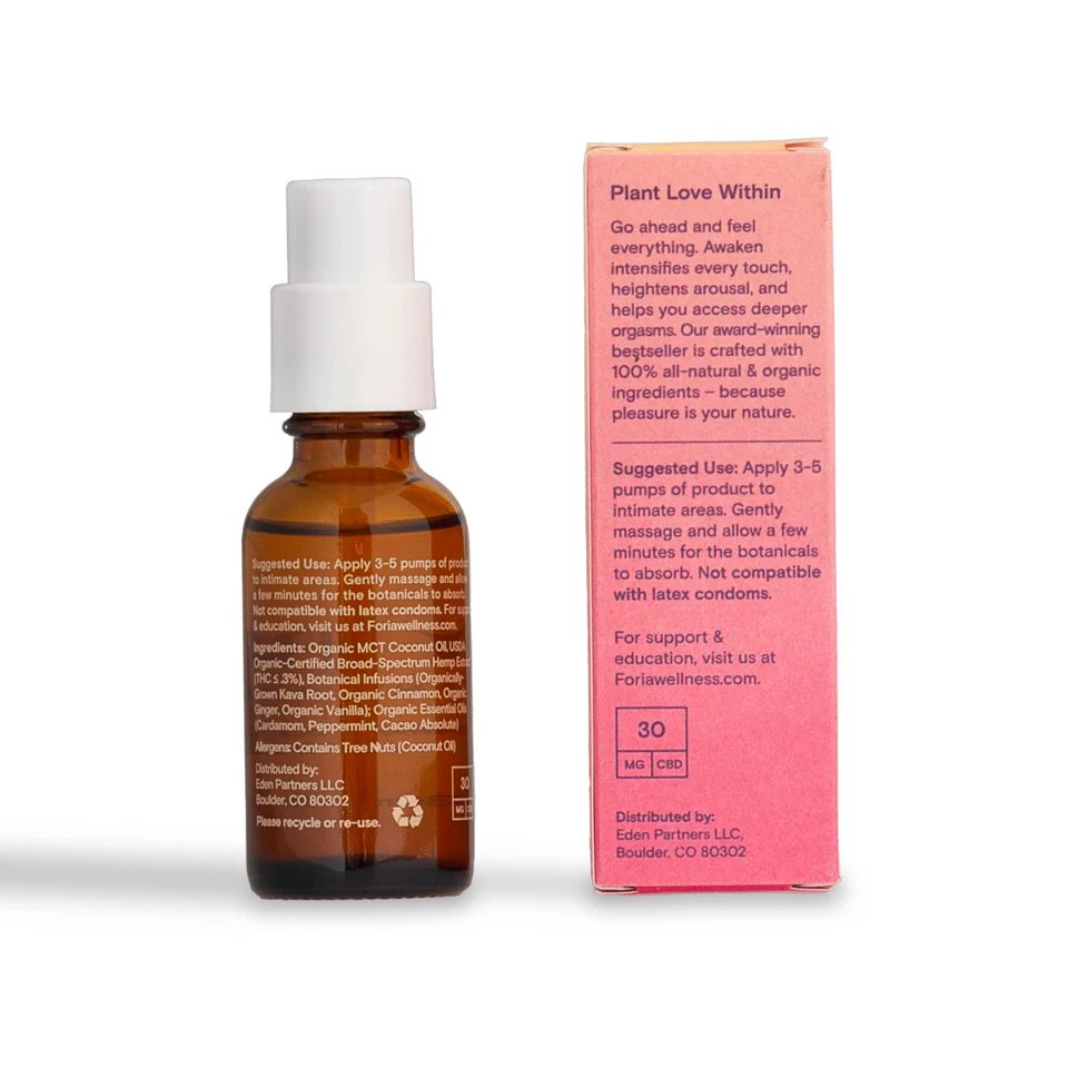 Foria Awaken Arousal Oil with CBD