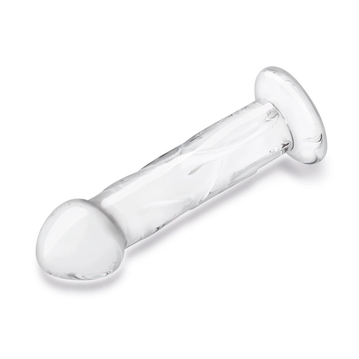 Glas 12-Inch Veiny Dildo with Flat Base