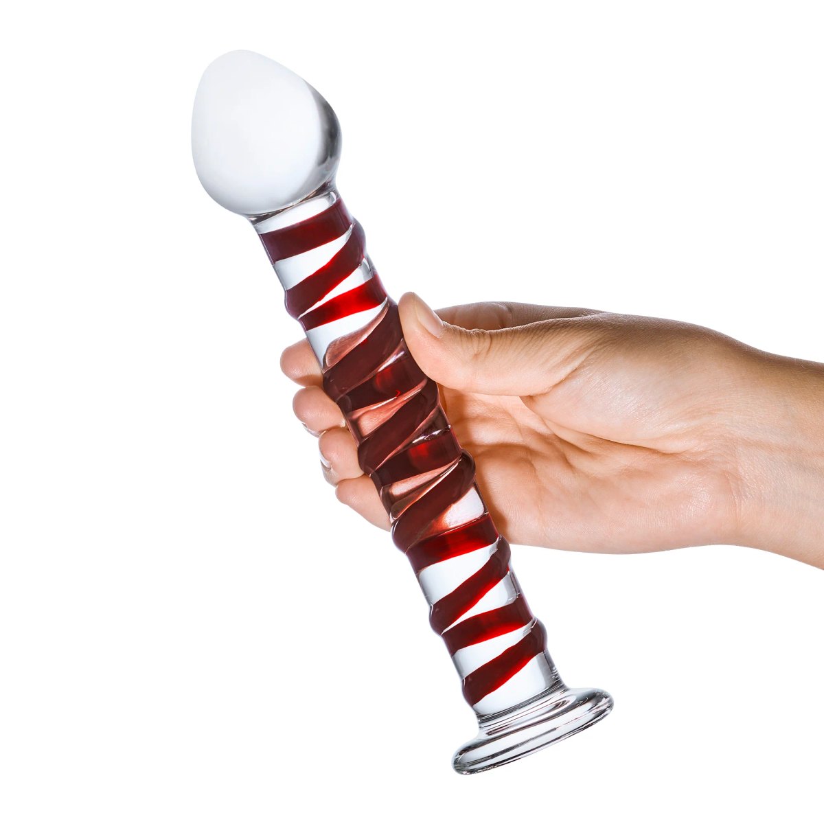 Glas 7.5" Mr. Swirly Glass Dildo