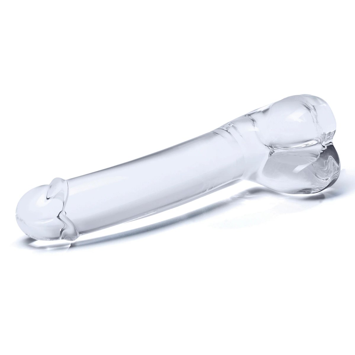 Glas 8-Inch Realistic Ribbed G-Spot Dildo