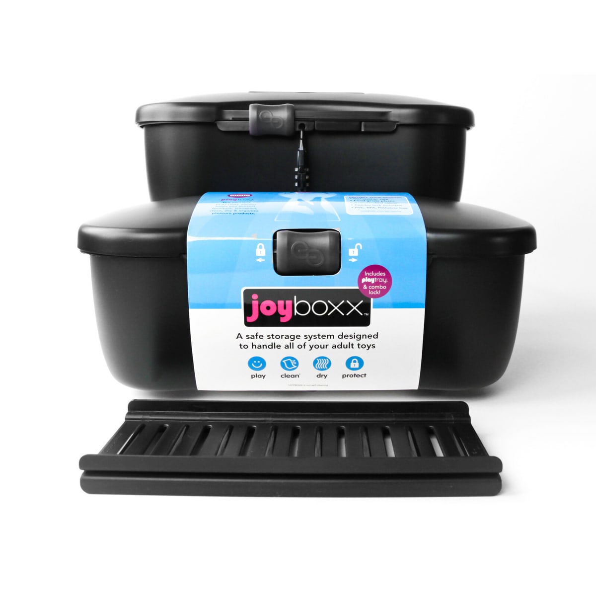 Joyboxx Playtray with Joybuff Cleaning Tools