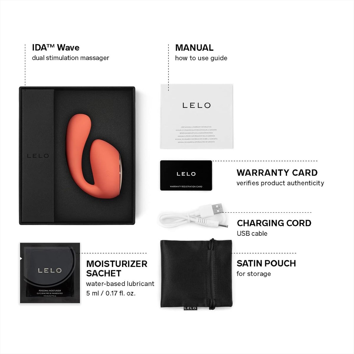 LELO Ida Wave App-Controlled Couples Vibrator