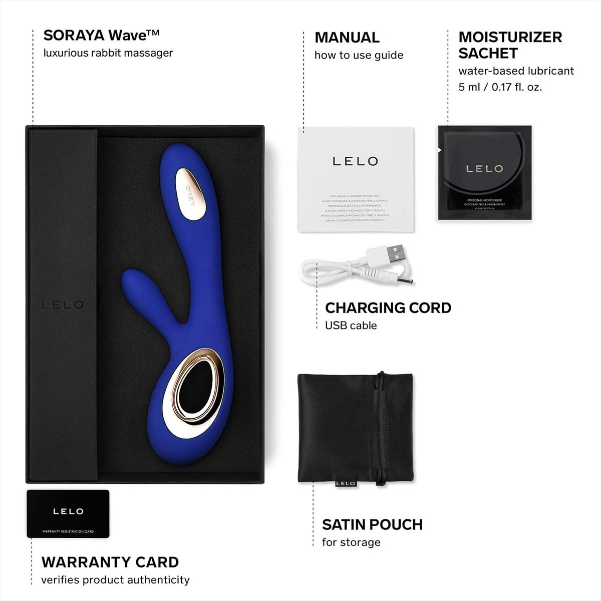LELO Soraya Wave Luxury Rabbit Vibrator