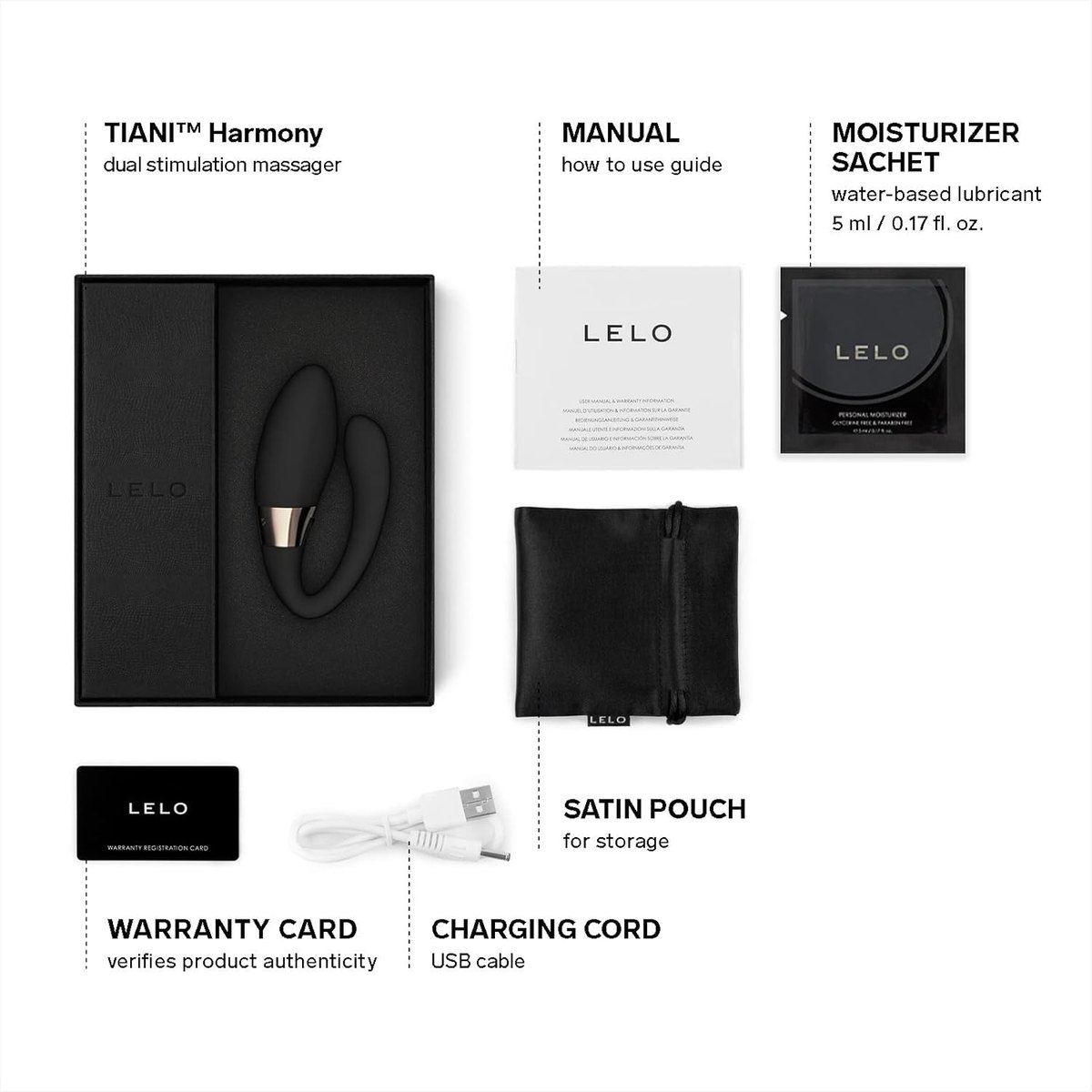 LELO Tiani Harmony App-Controlled Couples Vibrator