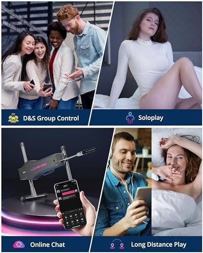 Lovense Sex Machine - Dual-Arm App-Controlled