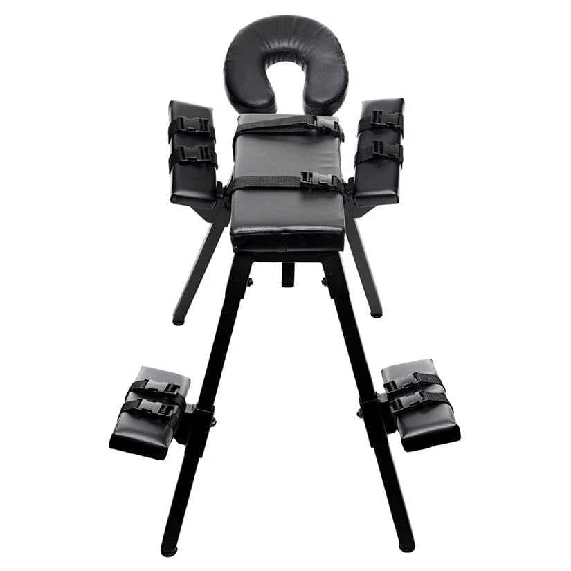 Master Series Obedience Extreme Sex Bench with Restraint Straps