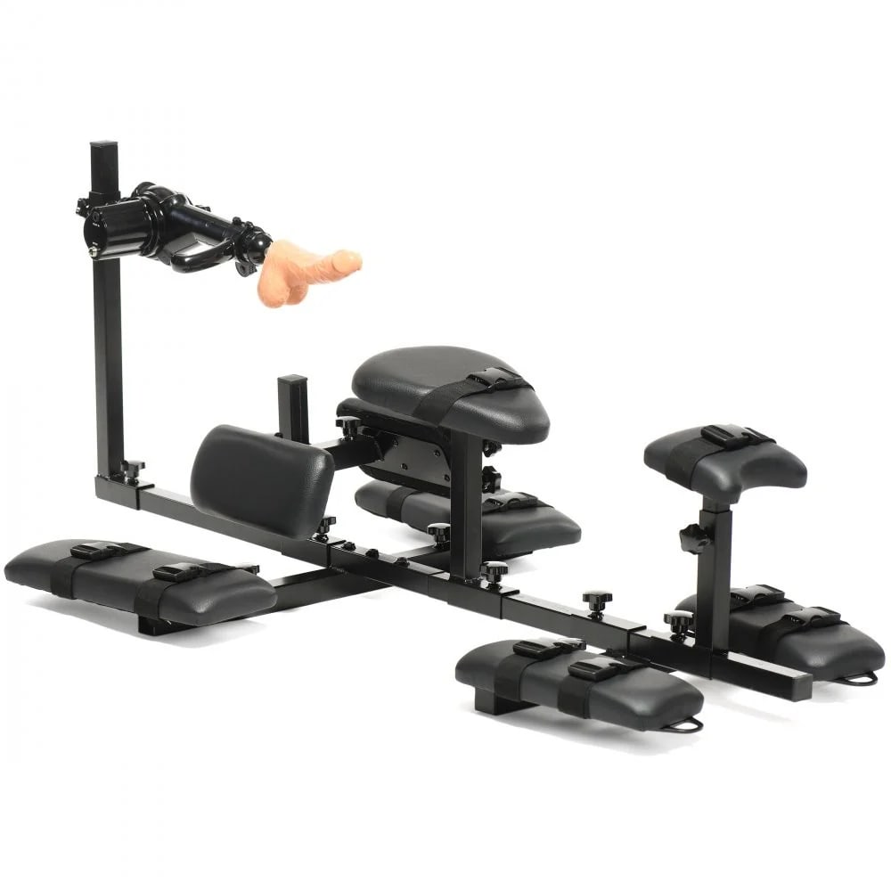 Master Series Subversion Deluxe Stockade with Sex Machine