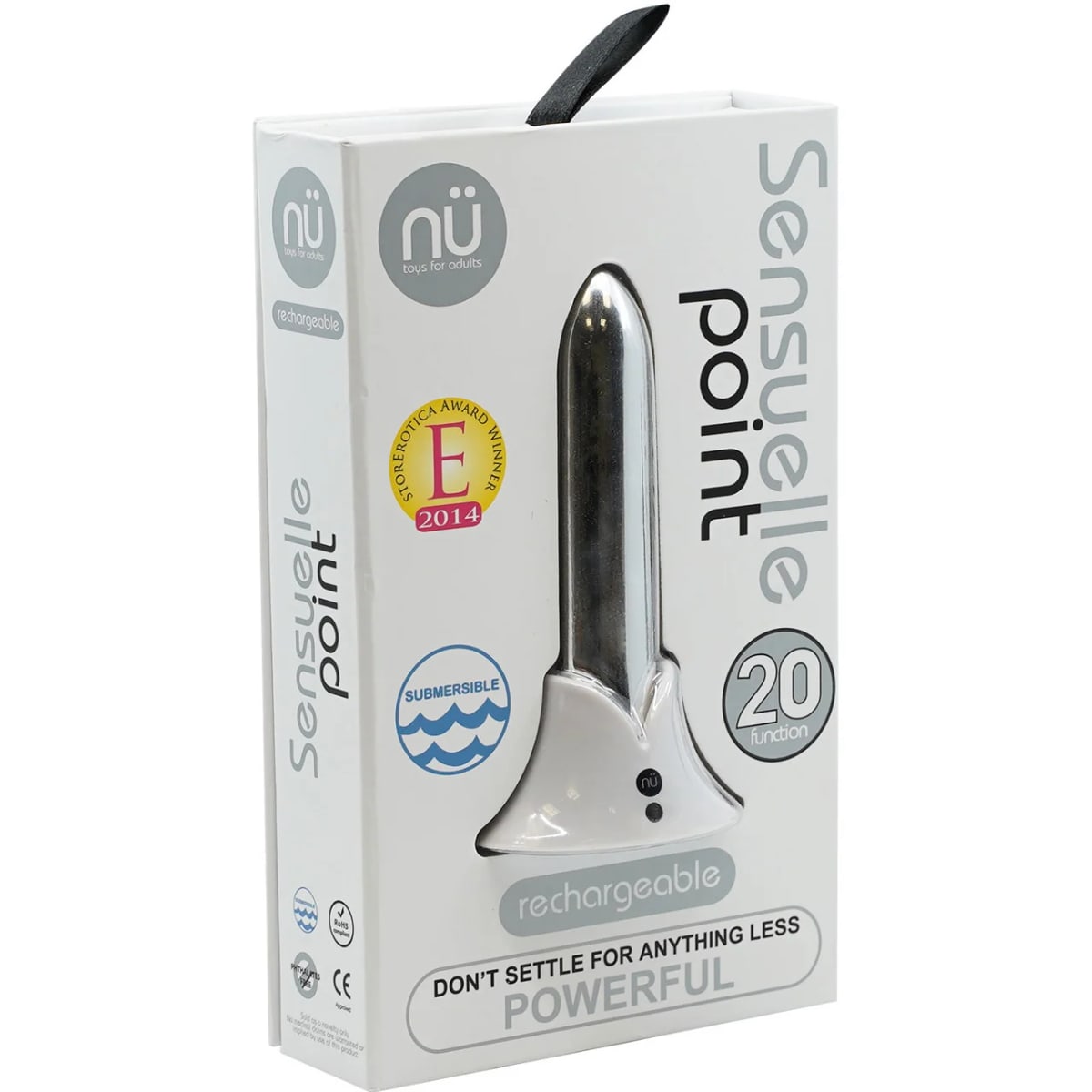 Nu Sensuelle Point 20-Function Bullet Vibrator