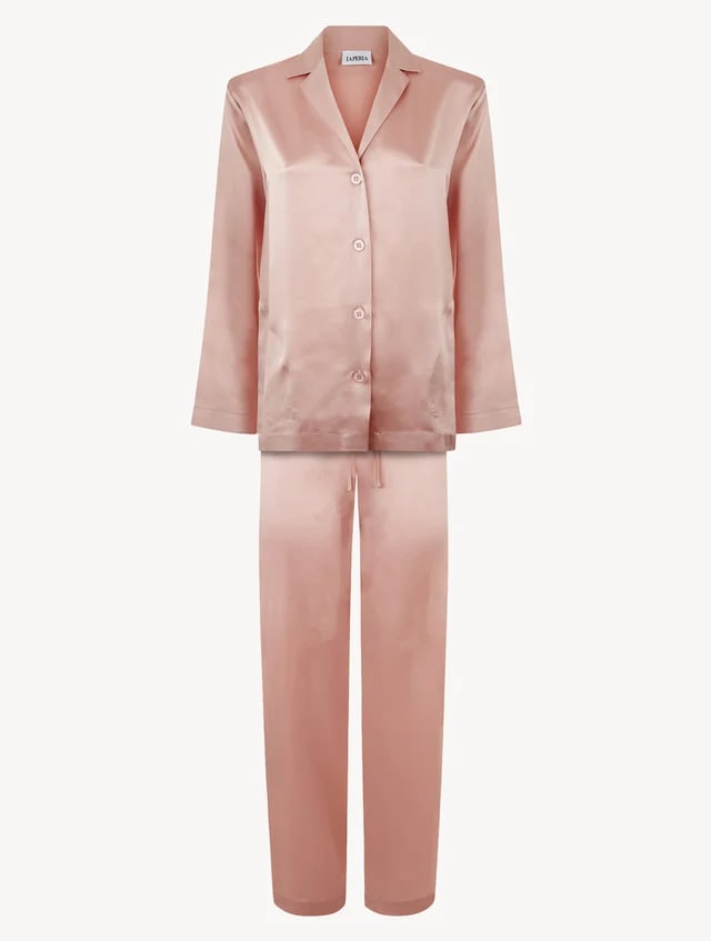 Pure Silk Satin Pyjama Set