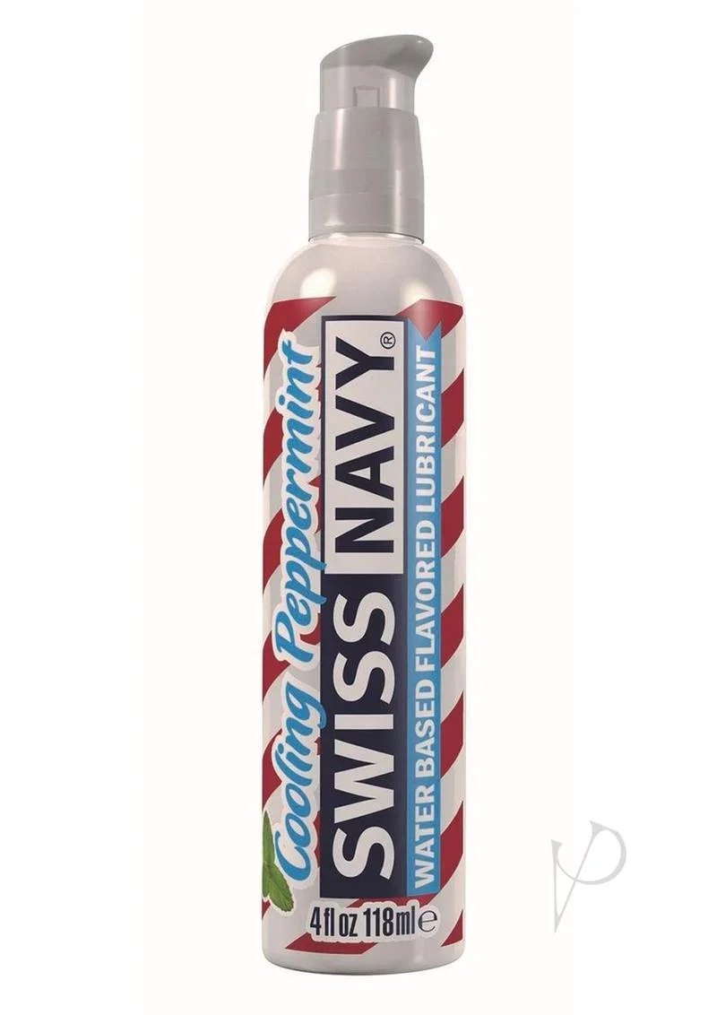 Swiss Navy Cooling Peppermint Flavored Lubricant