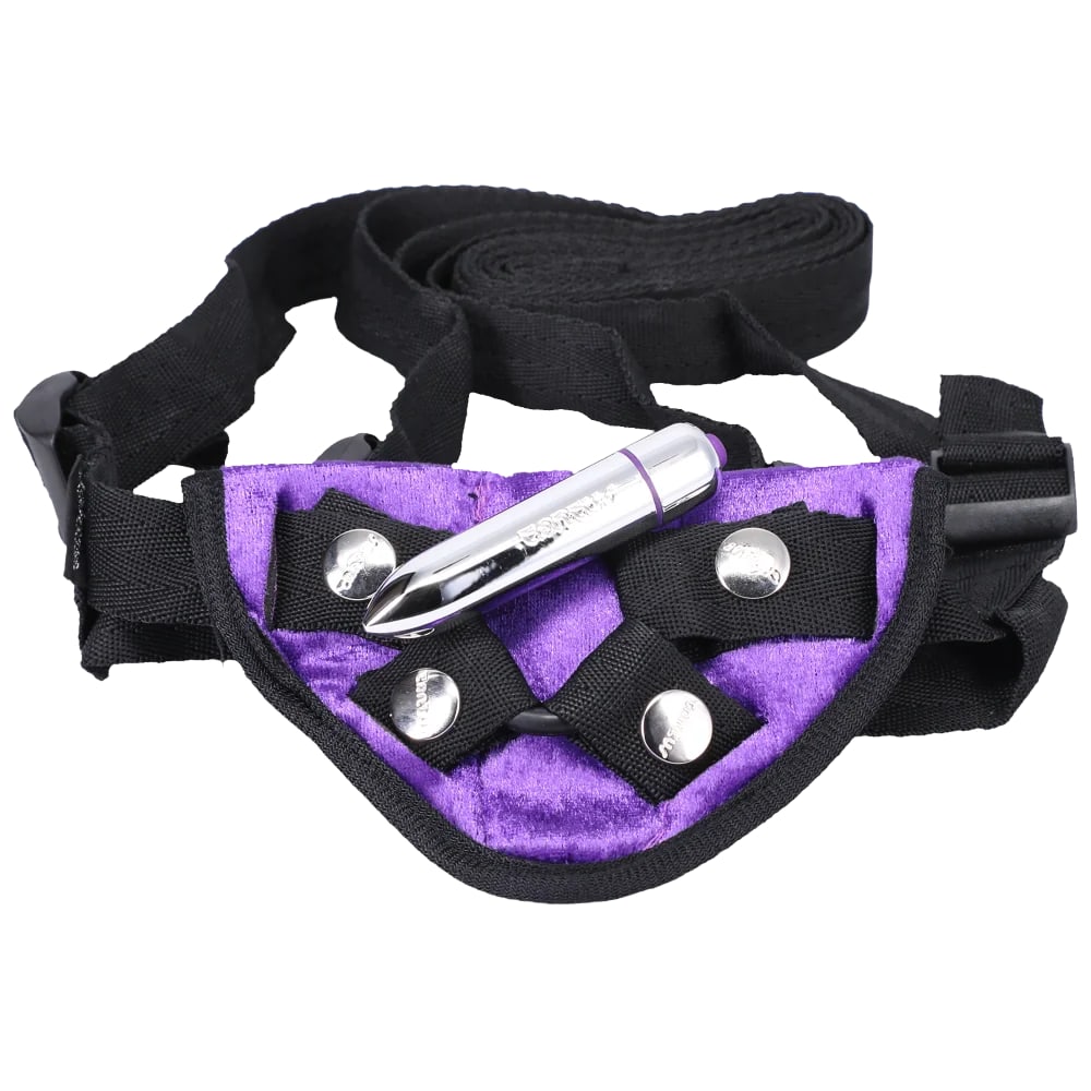 Tantus Vibrating Velvet Harness