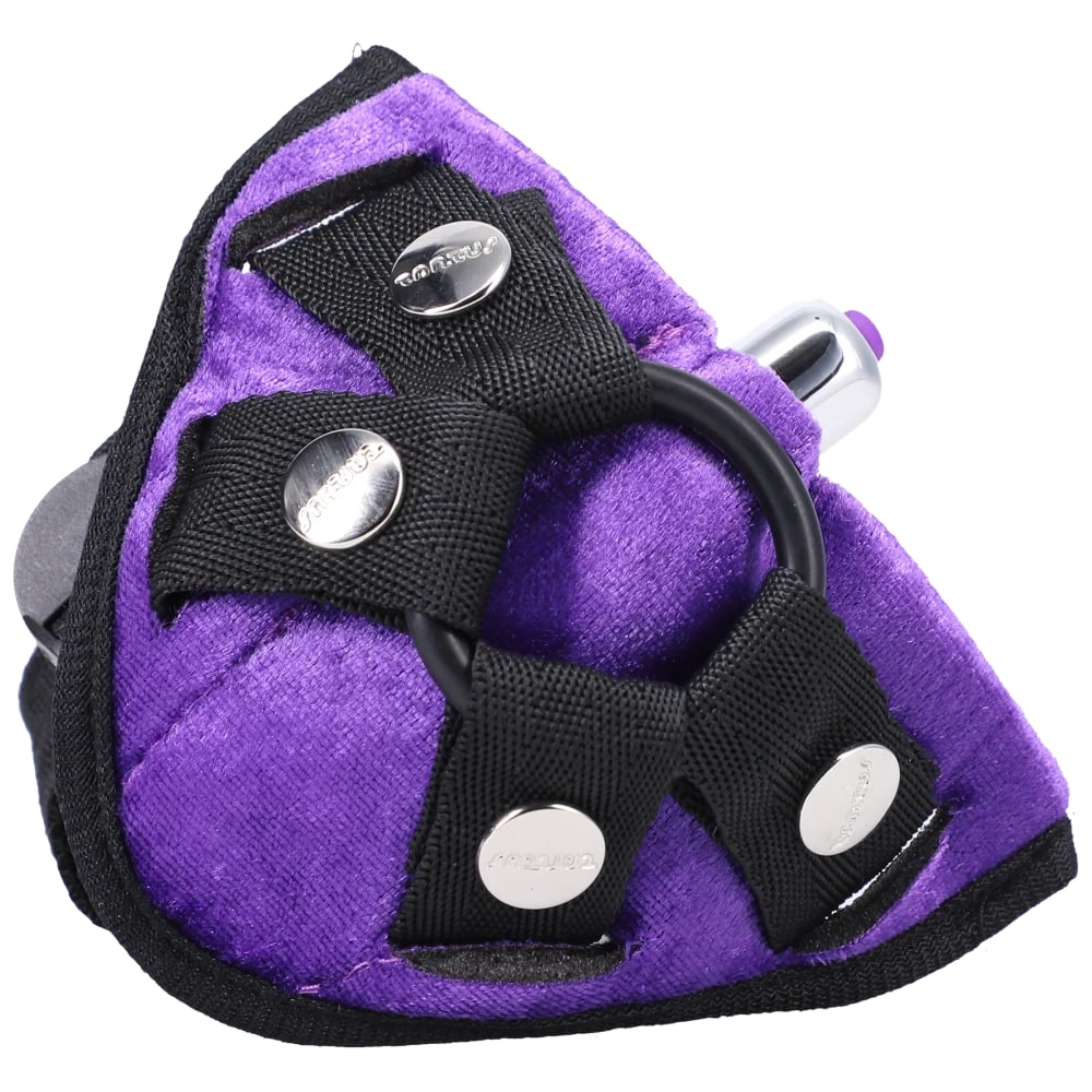 Tantus Vibrating Velvet Harness