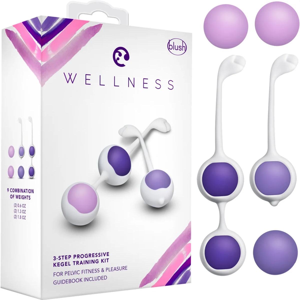Wellness Silicone Kegel Training Kit